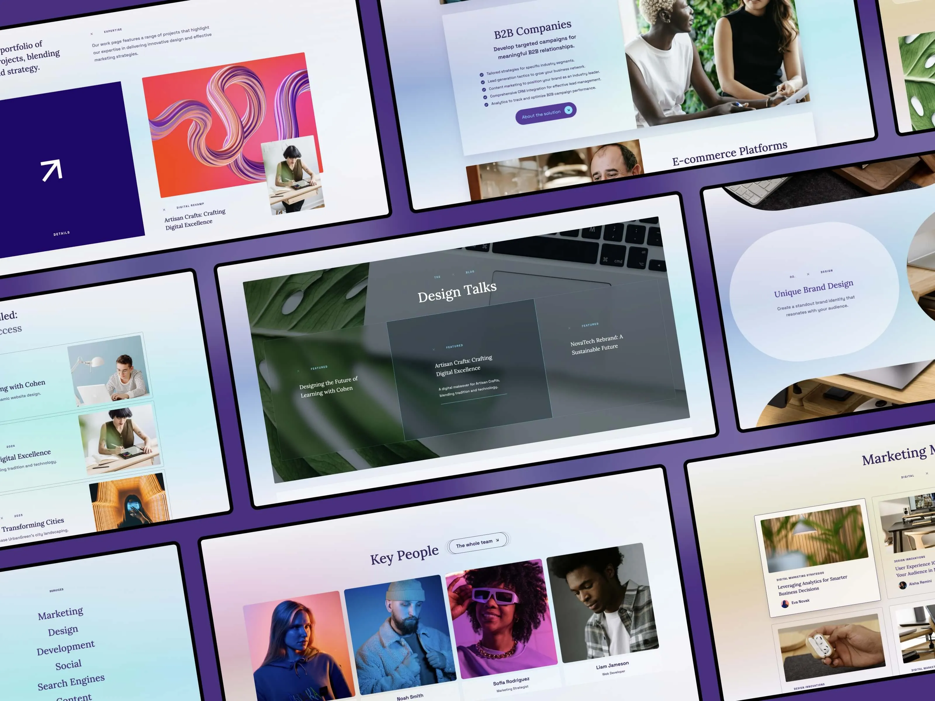 Majestik: Agency Webflow Template
